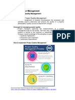 Topic 8 Project Quality Management