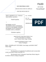 EHOF Lakeside II, LLC v. Riverside County, No. 19-56451 (9th Cir. Oct. 22, 2020) (Memo.)