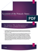 Accession of The Princely States