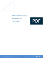 VNX Unified Storage Management - Lab Guide