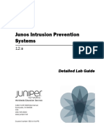 Junos Intrusion Prevention Systems: Detailed Lab Guide