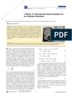 Reusing A Hard Drive Platter To Demonstrate Electrocatalysts For Hydrogen and Oxygen Evolution Reactions