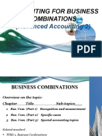 Chapter 1 Business Combinations - Part 1