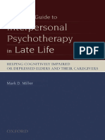 Clinician's Guide To Interpersonal Psychotherapy in Late Life