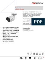 DS-2CD2083G0-I: 8 MP Outdoor IR Fixed Bullet Camera