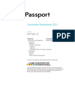 Sample Data Consumer Electronics Computers and Peripherals