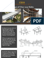 11 - Design of One-Way Slabs PDF