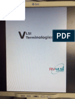 VLSI Terminologies RV-VLSI PDF