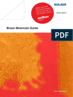 Braze Materials Guide: Sulzer Metco