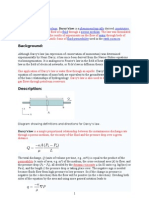 Fluid Mechanics and Darcy's Law