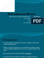 Oral Submucous Fibrosis