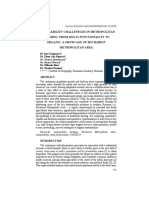 Sustainability Challeneges in Metropolitan Farming From Multifunctionality To Organic