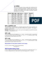 Lect3 - Types of Binary Codes