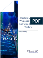 Hacking Modern Web Apps: Master The Future of Attack Vectors