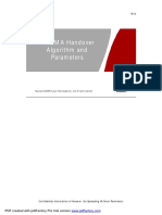 3 WCDMA Handover Algorithm and Parameters