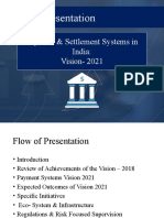 Payment & Settlement Systems in India: Vision-2021: Banking Presentation