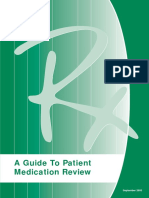 A Guide To Patient Medication Review: September 2003