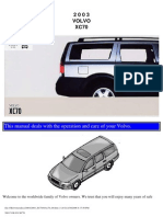 VOLVO XC70 2003 User Manual