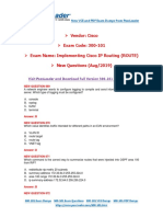 (Aug-2019) New PassLeader 300-101 Exam Dumps