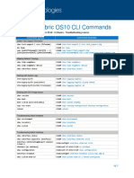 Commands Used in Smartfabric Os10 - Cli Basics - Troubleshooting Course