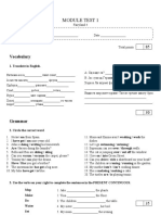 Module Test 1