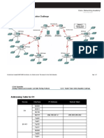 Ch10 - Packet Tracer Skills Integration Challenge: Topology Diagram