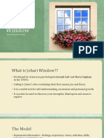 The Johari Window: Knowing Your Team.