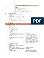 A Demonstration Plan in EPP 6 I. Learning Outcomes