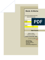 Block Calculator V 1.0 - English