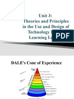 Unit 3: Theories and Principles in The Use and Design of Technology Driven Learning Lessons