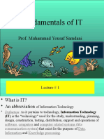 Fundamentals of IT Slides