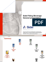 Sidel Filling Beverage General Presentation 