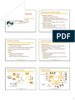 Characterization of Distributed Systems: Networking and Parallel Computing