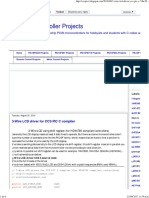 3-Wire LCD Driver For CCS PIC C Compiler