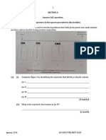 Section A Answer ALL Question. Write Your Answers in The Spaces Provided in This Booklet