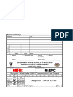 Dongula - Wadi Halfa 220 KV Transmission Line Project: Reference Drawings