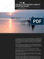 How To Choose The Right Photography Subjects For Better Images