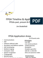 Fpga Timeline & Applications: Fpgas Past, Present & Future