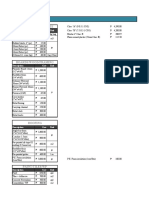 Price List: Reinforced Concrete