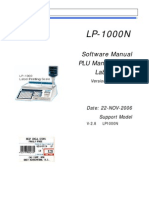 CAS - LP1000 Software Manual