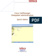 Telisca Quick Admin: A Simple Admin Tool For CUCM