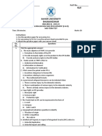 QUESTION FORMAT XAVIER Globalisation and Development 4.11.2020