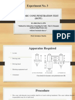 Dynamic Cone Penetration Test