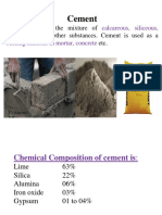 Cement: Cement Is The Mixture of and Other Substances. Cement Is Used As A Etc