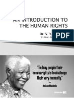 An Introduction To The Human Rights: Dr. V. Y. Dhupdale