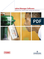 Fisher Specification Manager Software