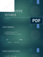 Narrative Tenses: Past Simple, Past Continuous, Past Perfect & Past Perfect Continuous