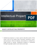 Intellectual Property: INFS 452 - Computer Ethics & Society