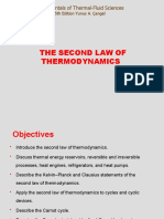 The Second Law of Thermodynamics: Fundamentals of Thermal-Fluid Sciences