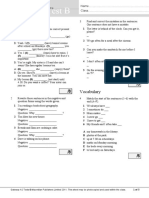 Gateway A2 Review Test 1B